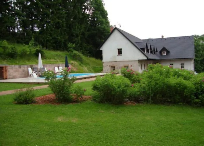 In Czechia With Private Pool Apartmán *